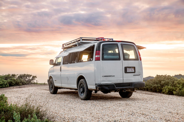 cargo van camper