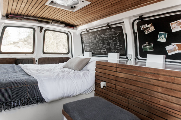 vans turned into homes